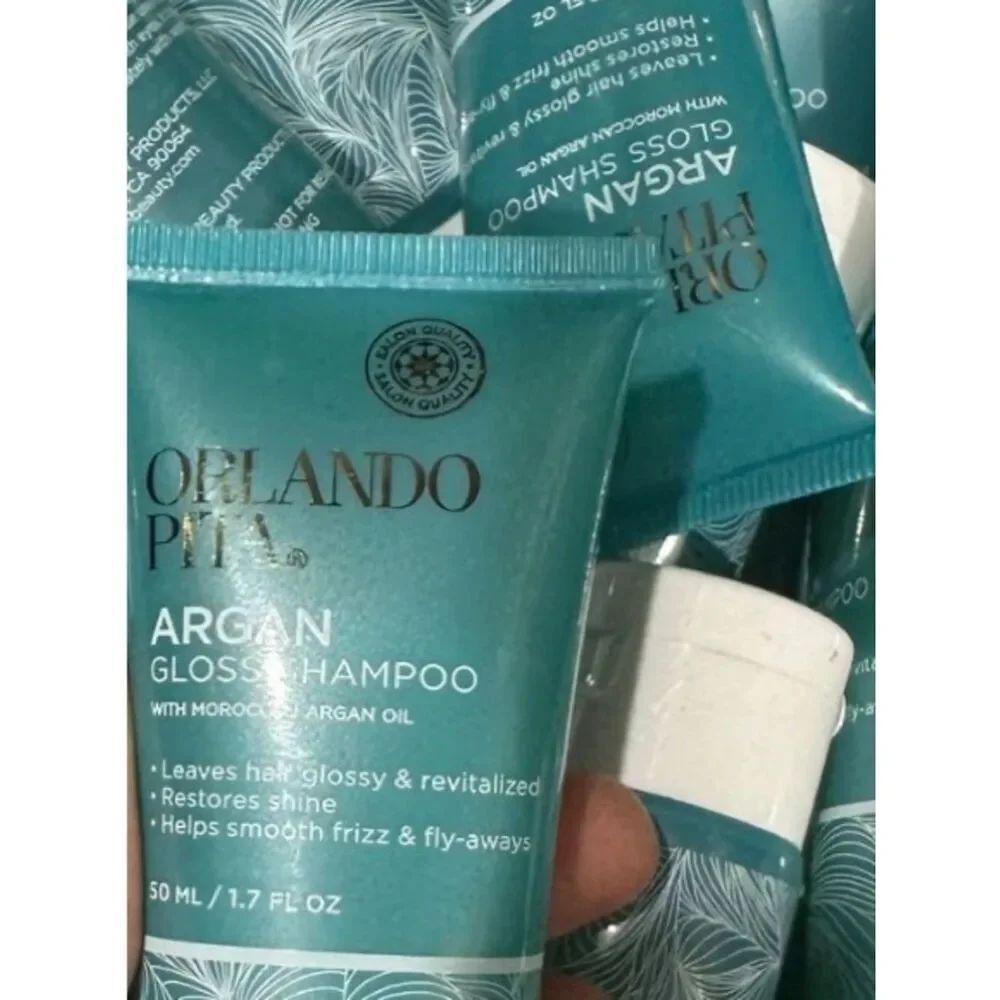 4pk OrlandoβPita Travel Shampoo With Moroccan & Argan Oil